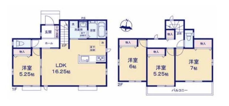 横浜市保土ケ谷区境木本町 新築戸建て【仲介手数料無料】カースペース2台の間取り|仲介手数料無料！お問合せ下さい/080-7058-7312 
