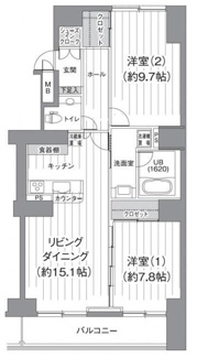 【間取り】 | T's garden北柏　1号棟 | 間取りです。