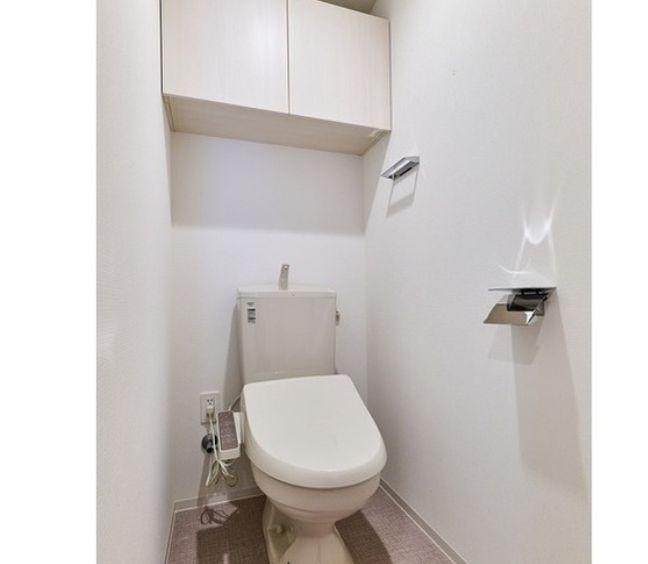 グランカーサ千駄木のトイレ|落ち着いた色調のトイレです