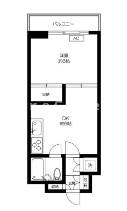 エスポワール千駄木の間取り