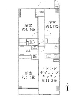 【間取り】 | ISM武蔵浦和 | 間取り図！