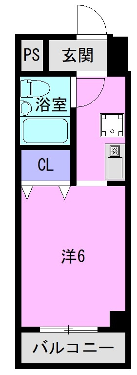藤和シティコープ伝馬通の間取り