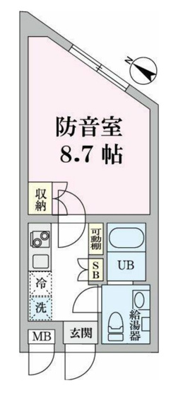 【間取り】 | ラシクラス東高円寺