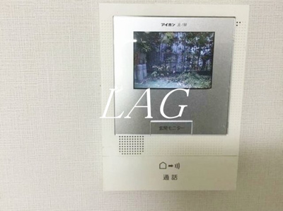 【セキュリティ】 | フラット町田 | モニター付きインターフォンです。