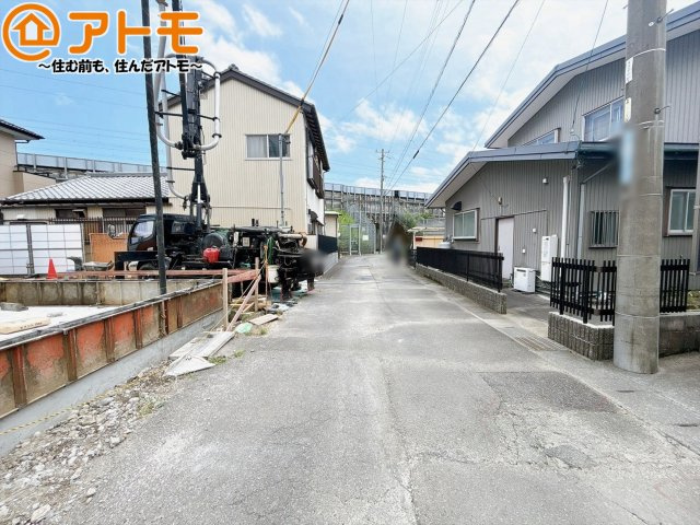 【前面道路含む現地写真】 | 藤枝市高岡4丁目　新築戸建　全1棟