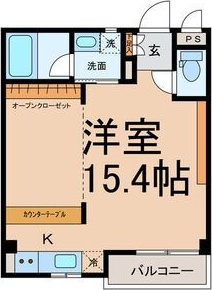ブローバルコート名西の間取り