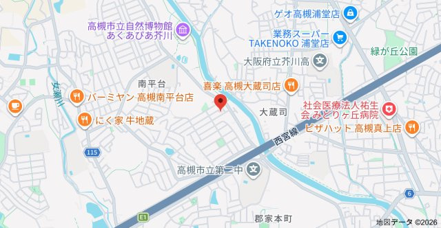 南平台貸家の地図