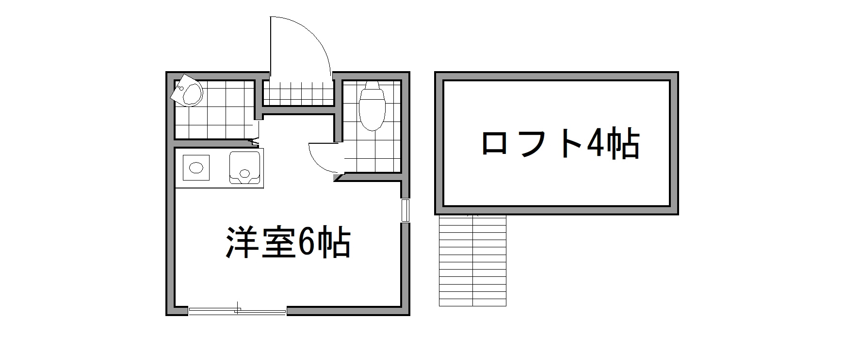 ユナイト矢向メンデルスゾーンの間取り
