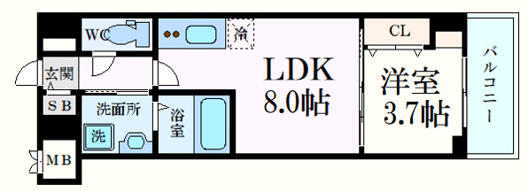 S-RESIDENCE広島駅enable