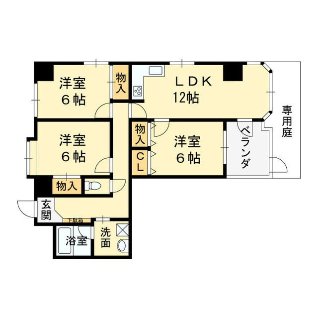 マンシオン・タイラの間取り