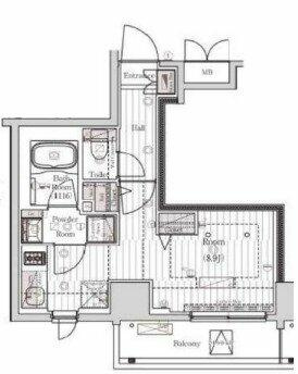 ＭＡＸＩＶ南砂町の間取り