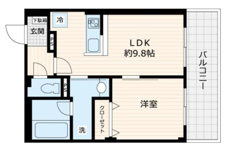 【間取り】 | セル　エット　ルミエール | 間取りです。