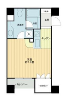 【間取り】 | エンゼルピュア高輪 | 間取りです。