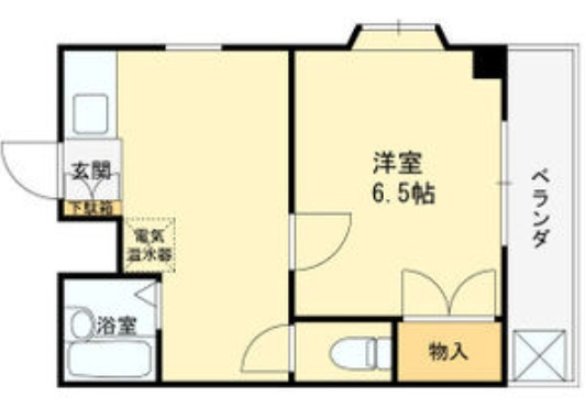 長居ロイヤルマンションの間取り