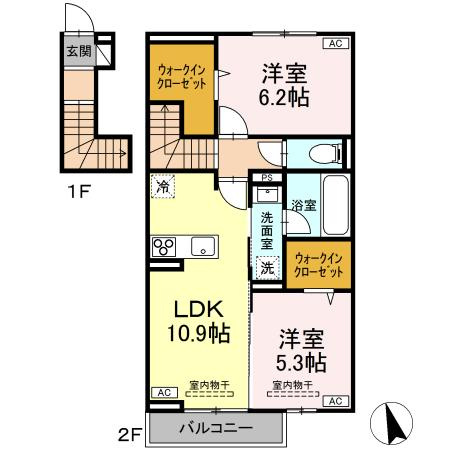 リンツの間取り