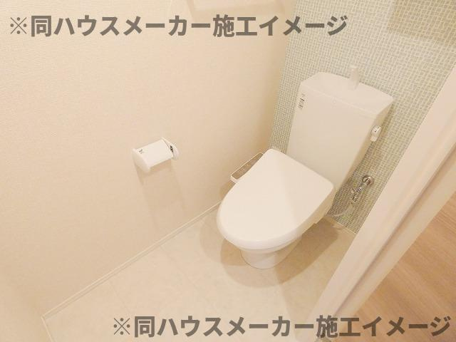 リンツのトイレ|※写真は同ハウスメーカー既存物件です（イメージ写真）