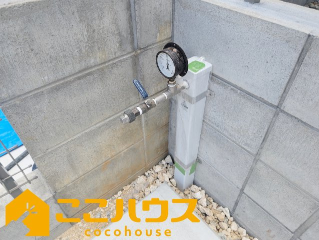 浦添市沢岻1丁目443番　新築戸建て　全5棟　D号棟の設備|立水栓