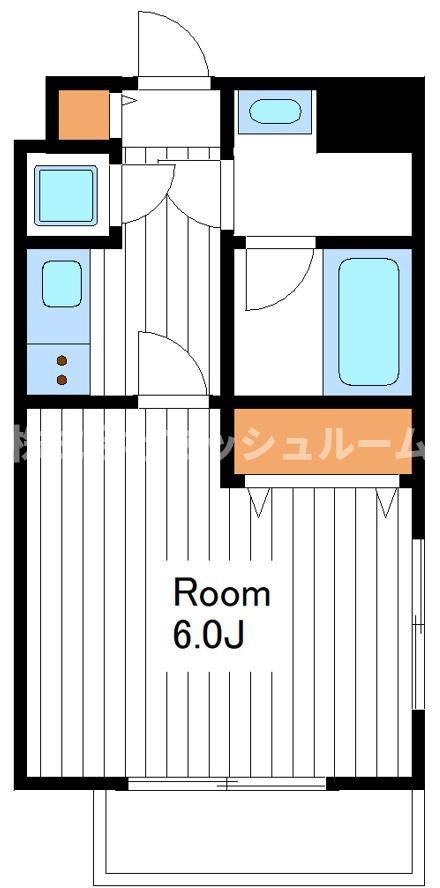 ティユール岡本の間取り
