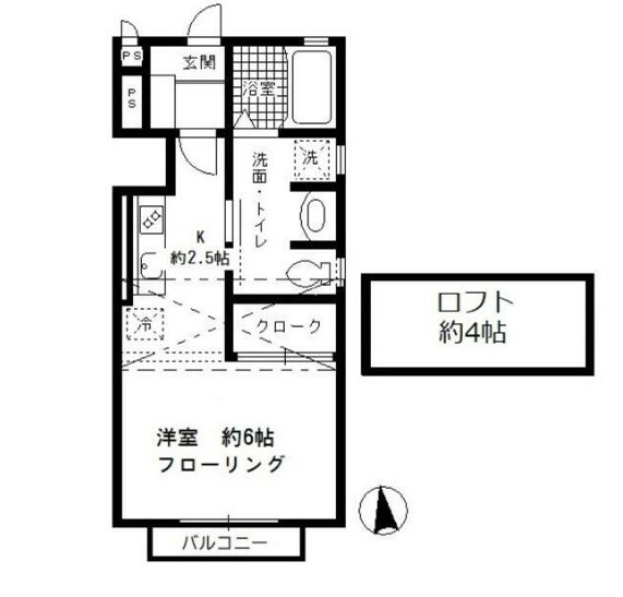 フォークストンコートの間取り