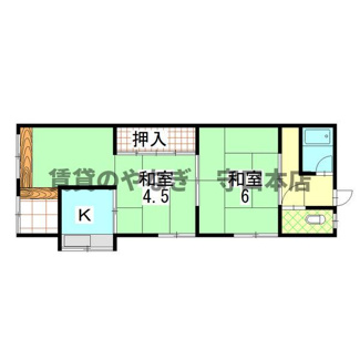 【間取り】 | 村田大庭町連棟平屋