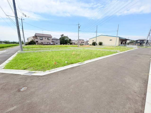 川越市山田　建築条件なし売地　西武新宿線『本川越駅』バス11分　【山田小学区】の外観
