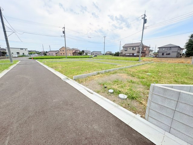 川越市山田　建築条件なし売地　西武新宿線『本川越駅』バス11分　【山田小学区】の外観