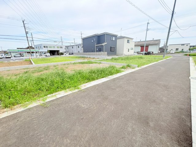 川越市山田　建築条件なし売地　西武新宿線『本川越駅』バス11分　【山田小学区】の外観