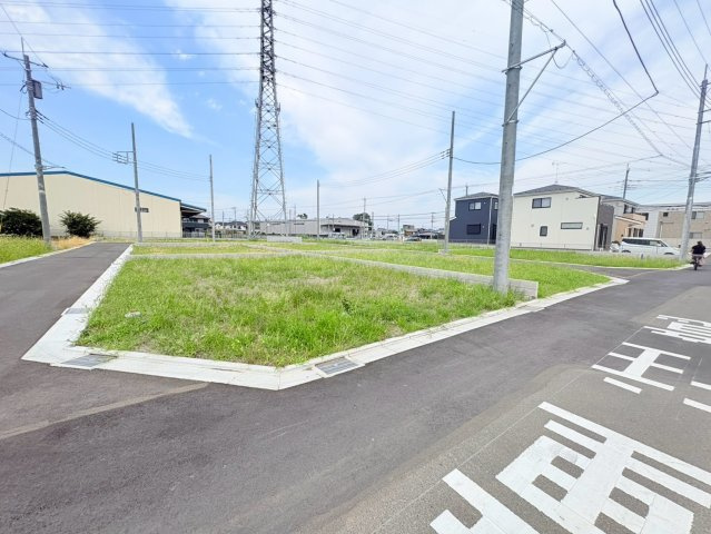 川越市山田　建築条件なし売地　西武新宿線『本川越駅』バス11分　【山田小学区】の外観