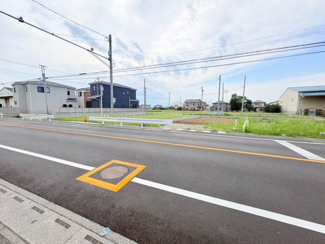 川越市山田　建築条件なし売地　西武新宿線『本川越駅』バス11分　【山田小学区】の外観
