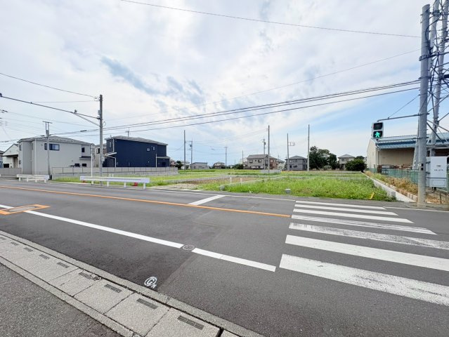川越市山田　建築条件なし売地　西武新宿線『本川越駅』バス11分　【山田小学区】の外観