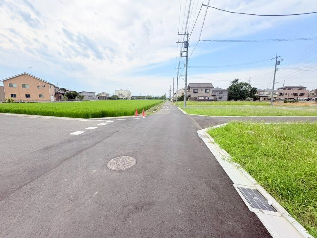 川越市山田　建築条件なし売地　西武新宿線『本川越駅』バス11分　【山田小学区】の外観