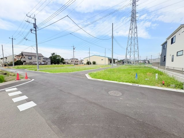 川越市山田　建築条件なし売地　西武新宿線『本川越駅』バス11分　【山田小学区】の外観