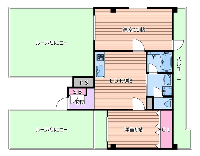 英和ビルの間取り