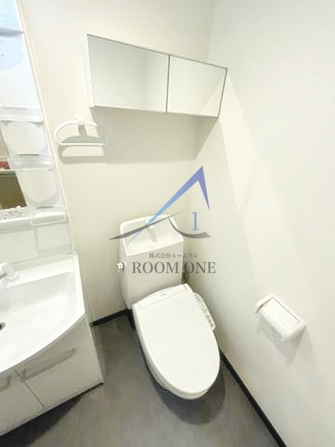 モダンラフォンテ高島平Bのトイレ|トイレです。