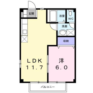 【間取り】 | パティオパークＡ