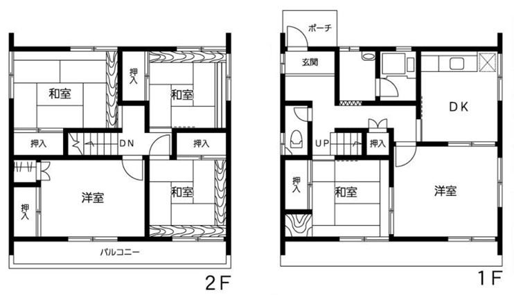 【中古戸建】行田市持田3丁目の間取り|■間取り図｜敷地面積：141.93㎡（約42.93坪）建物面積：113.80㎡（約34.42坪）