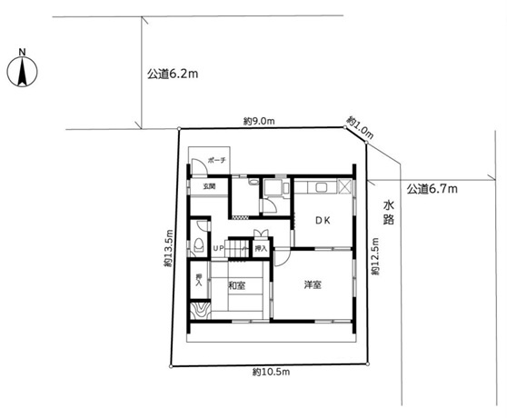 【中古戸建】行田市持田3丁目の区画図|■区画図