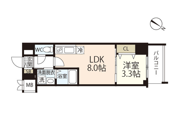 S-RESIDENCE広島駅enable
