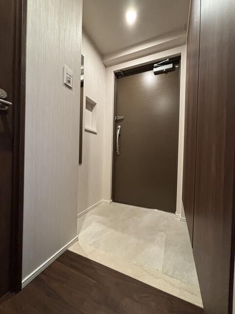 スプランディッド新横浜の玄関