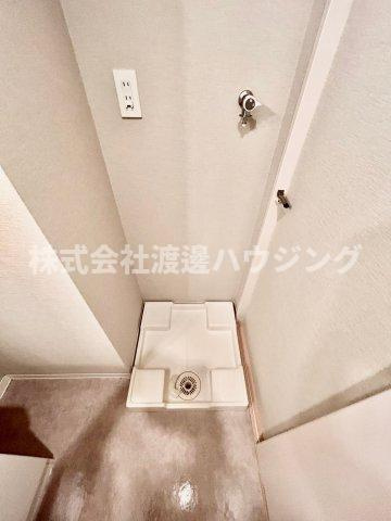 ニッケノーブルハイツ江坂の設備|室内洗濯パン