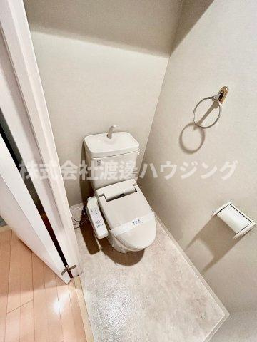 ニッケノーブルハイツ江坂のトイレ