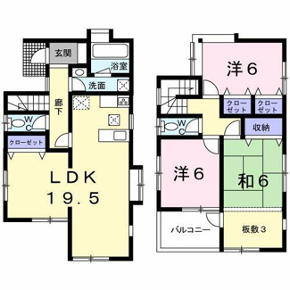  | 【リフォーム後間取図】水回り…