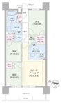 横浜市都筑区川和町の中古マンションの画像