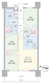  | ３ＬＤＫ・専有面積６８．１２…