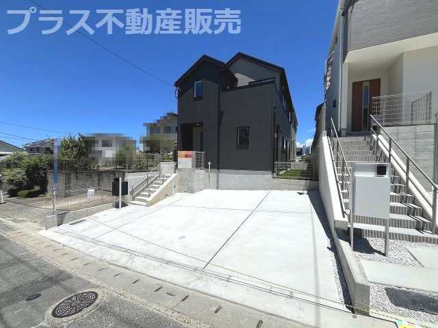 【外観】 | 福岡市南区若久6丁目25-1期　1号棟（全4棟）【仲介手数料無料・0円】 | 現地写真。プラス不動産販売なら、現場の全ての棟をまとめてご見学頂けます。