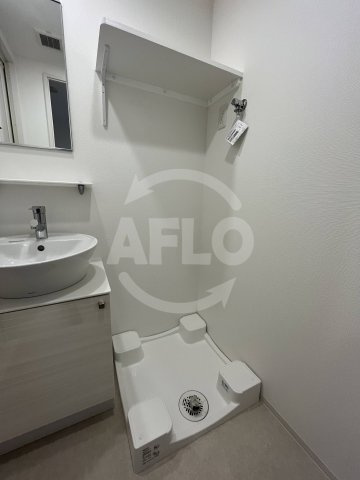 エスリード弁天町クレールの洗面所|エスリード弁天町クレール　室内洗濯機置き場