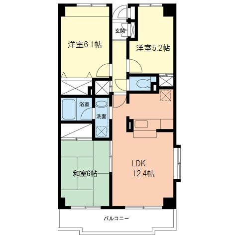 リヴェール湘南の間取り