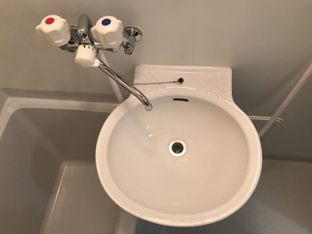 リリックコート平和橋の洗面所