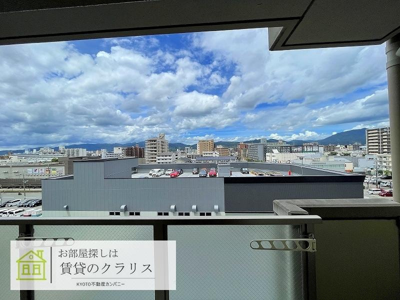 パレフルーヴ五条（ご予約受付中）のバルコニー