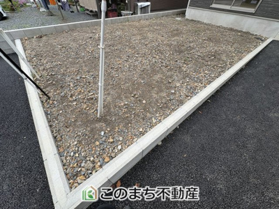 【庭】 | CRADLE GARDEN真岡市荒町　第13　1号棟 | 陽当たり良好なお庭で家庭菜園やBBQを楽しめます☆
